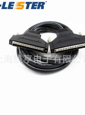 孟莱司特SCSI连接线工业级HPDB100针对针成型螺丝式连接线