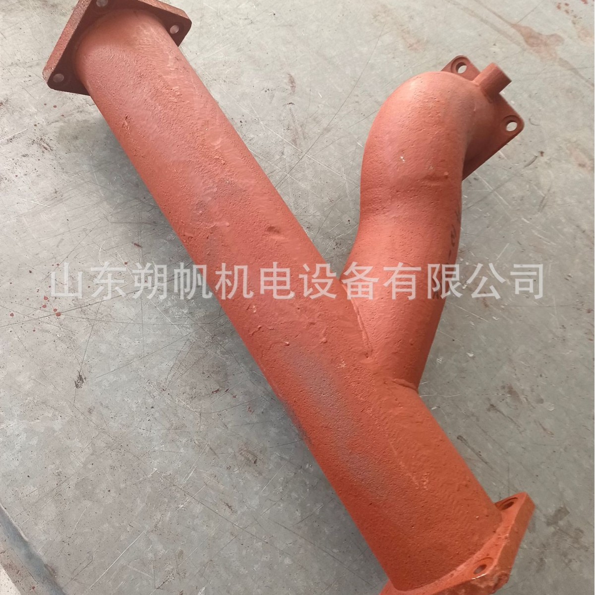 淄博淄柴L250船用柴油机主机配件第二缸排气支管8L250-A10-014