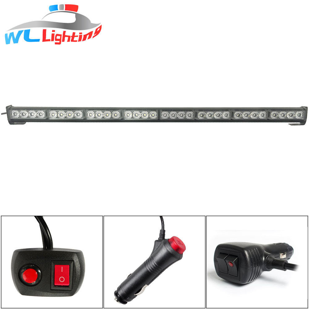 厂家直销长条杠子灯52023-832LED车用吸顶双杠灯棍子灯