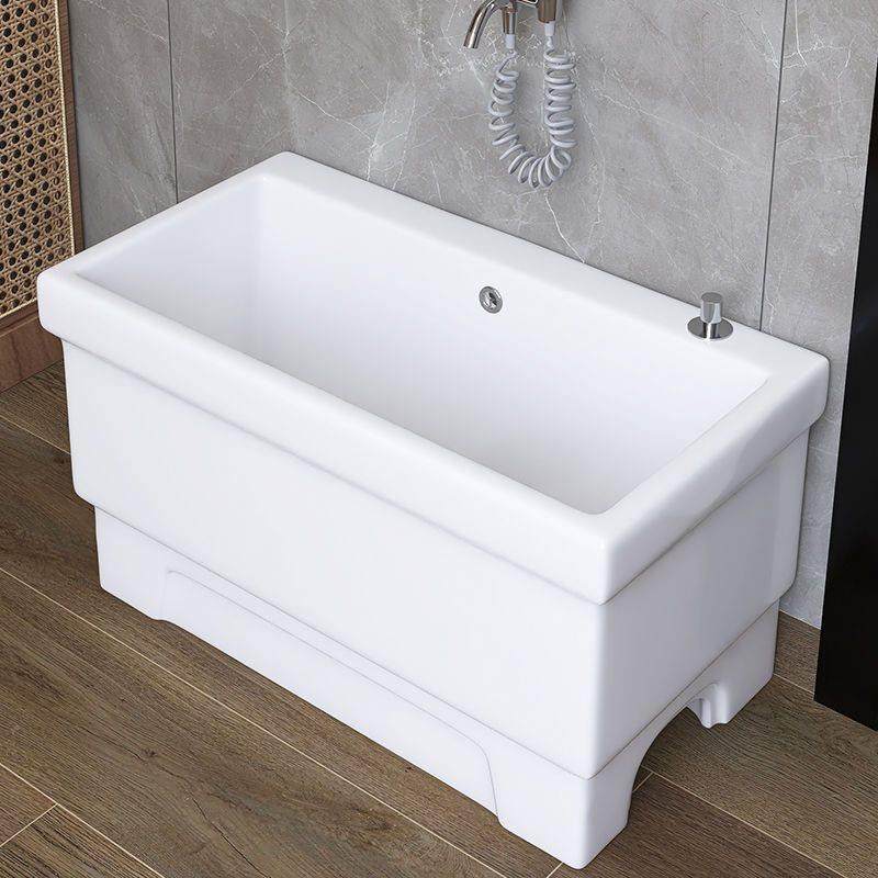 阳台大号超长池陶瓷洗拖把池长方形拖布池落地式家用墩布池地盆