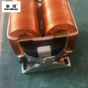 三相低压串联电抗器扁平立绕线圈铁硅方块组合磁芯谐振电感电抗器