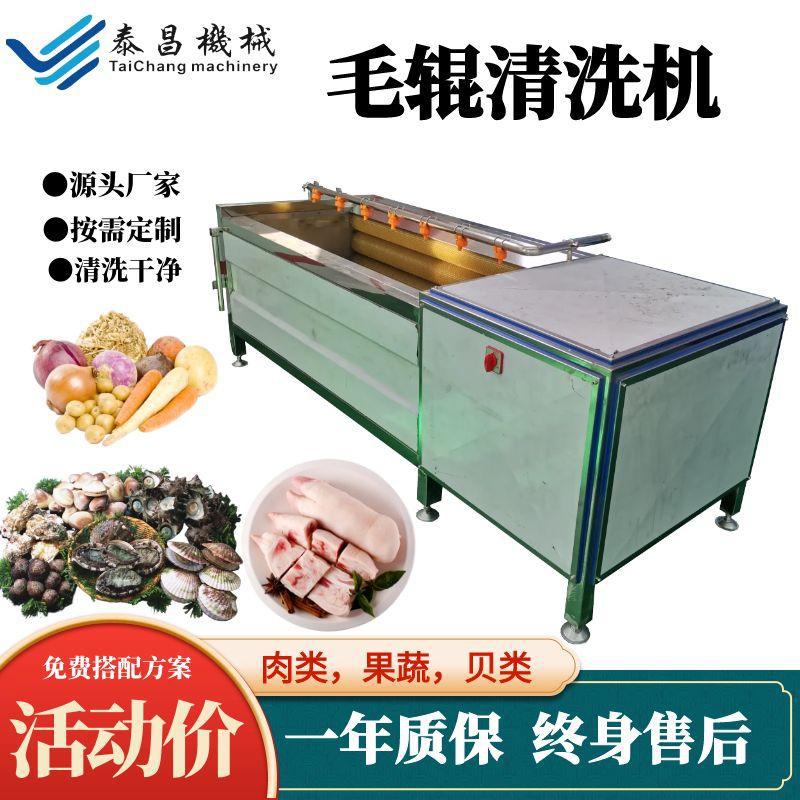 商用莲藕清洗设备花生清洗去泥机土豆清洗机小龙虾海蛎子清洗设备