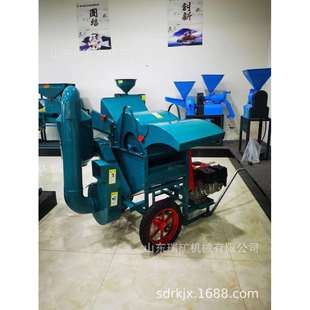 新40型黄豆脱粒机油葵小麦水稻家用脱粒机水稻脱籽打谷机