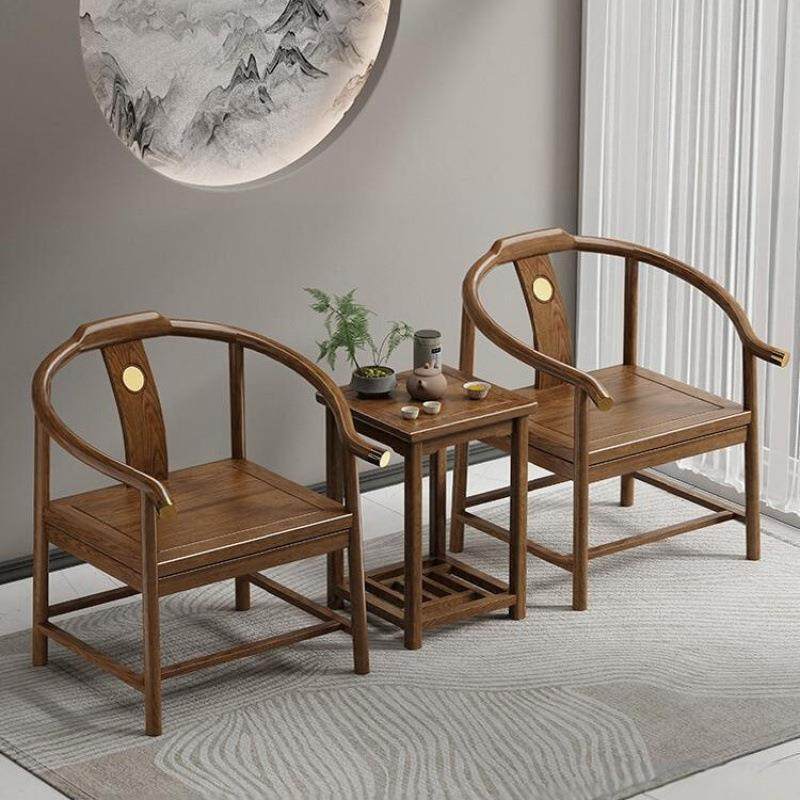 各种主人椅实木围椅圈椅皇宫椅仿古餐椅官帽椅太师椅扶手靠背茶椅