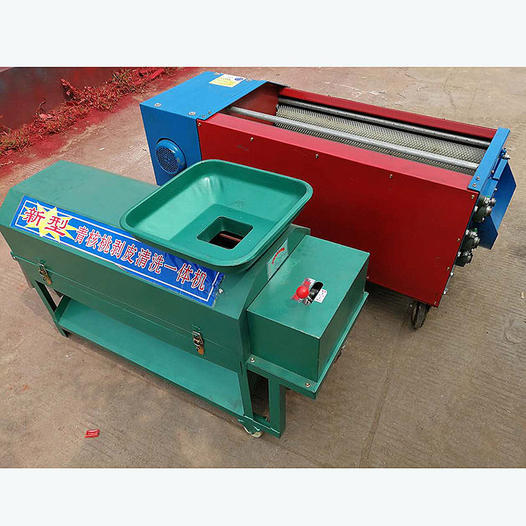 陕西小型青核桃脱皮清洗一体机