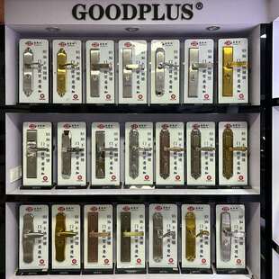 304不锈钢防盗门把手通用型面板拉手双活双快把手进户门大锁