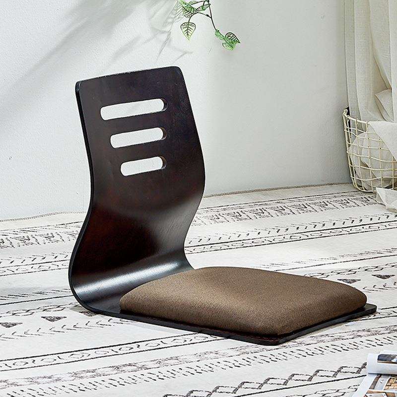 M&榻榻米椅子床上座椅宿舍懒人椅无腿椅凳日韩靠背椅坐垫飘窗和室