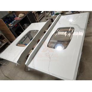 双盆加定工制出口品质人造石纯色卫生间台面人造石洗手台