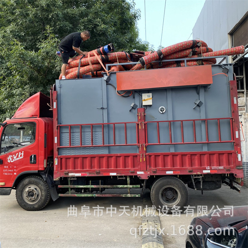 厂房散灰清灰箱式气力储灰车10立方车载式抽灰车kxxx888