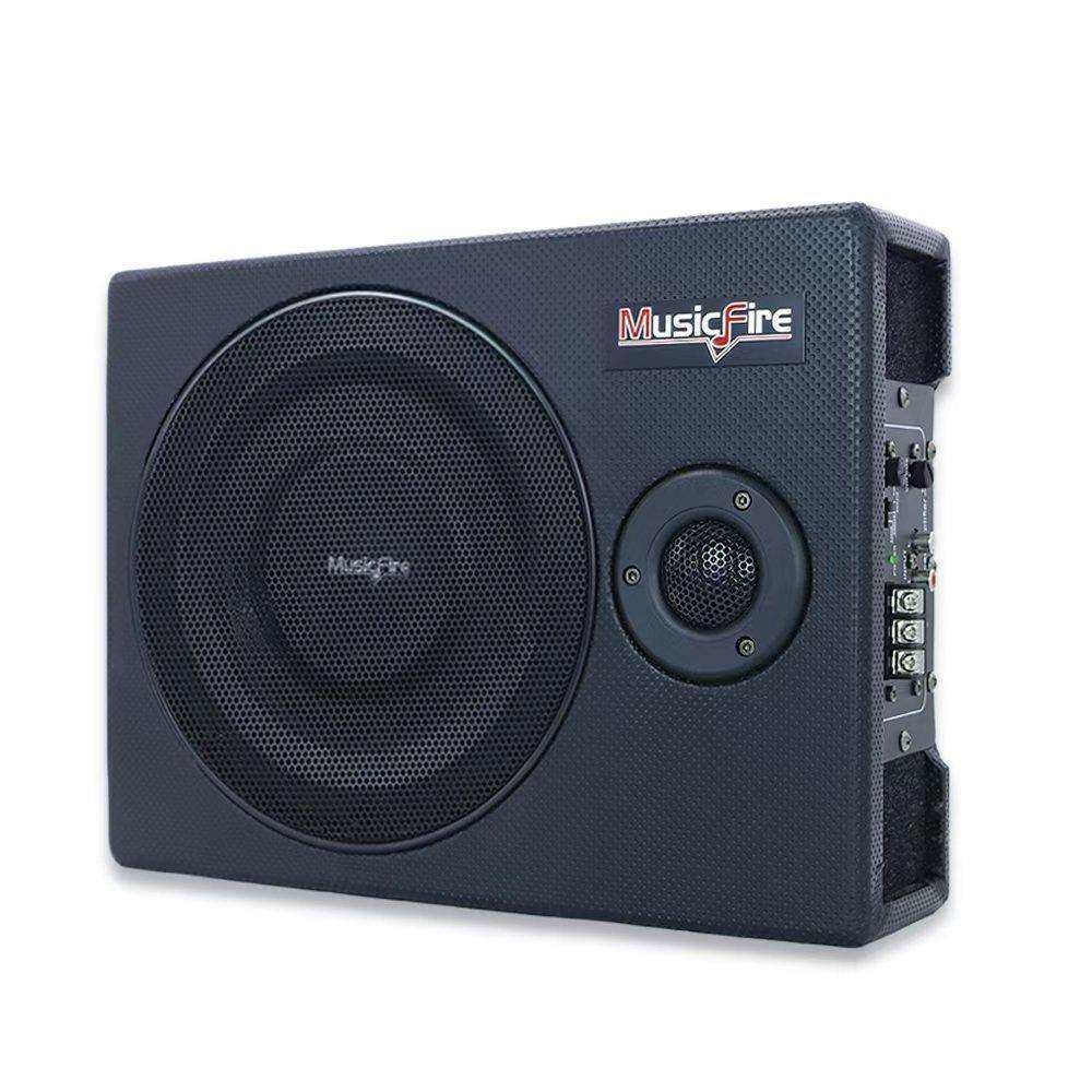 工厂有源车载超薄低音炮8寸大功率带功放12V改装汽车低音炮MF-U8