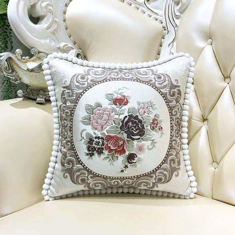 欧式沙发抱枕靠垫套奢华客厅北欧靠枕床头靠背大号护腰靠垫可之满,鲜花速递/花卉仿真/绿植园艺,割草机/草坪机,淘宝优惠券,粉丝福利购,淘宝优惠卷