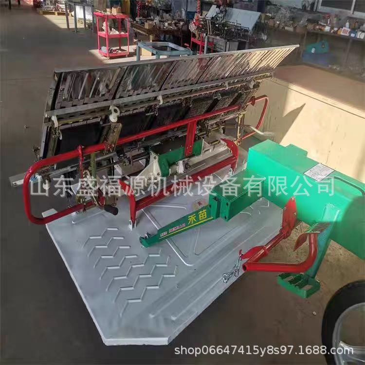 手扶水稻种植机 全自动汽油稻子插秧机 水田用栽苗机