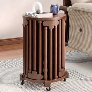 实木凳子家用可叠放茶几组合可收纳叠叠乐圆凳餐桌板凳待客备用凳