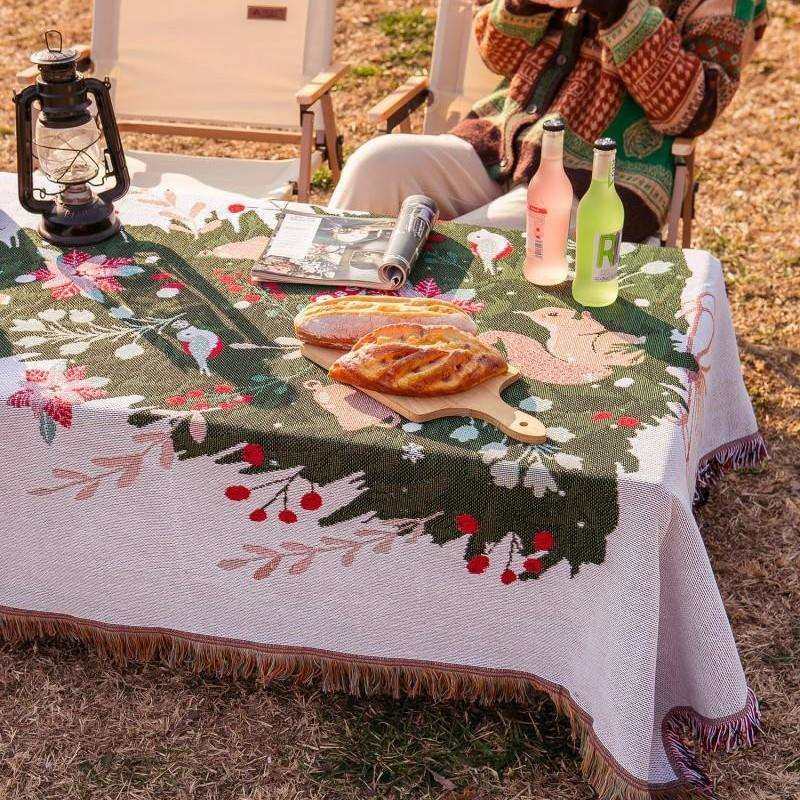 圣诞节沙发盖布单人位沙发巾户外桌布多功能长方形茶几野餐垫台布,鲜花速递/花卉仿真/绿植园艺,割草机/草坪机,淘宝优惠券,粉丝福利购,淘宝优惠卷
