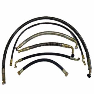 河北高压石油钻探胶管高压钢丝编织缠绕胶管钻井法兰盘胶管