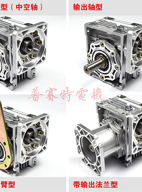 PERSECT 减速机带电机蜗轮减速机大扭矩交流220v低速380V双轴电机