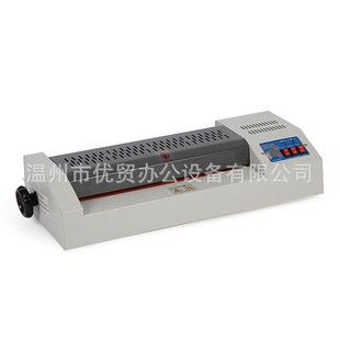 单台塑封机320mm办公家用A3压膜机相片过胶机带温度表无手轮YT320