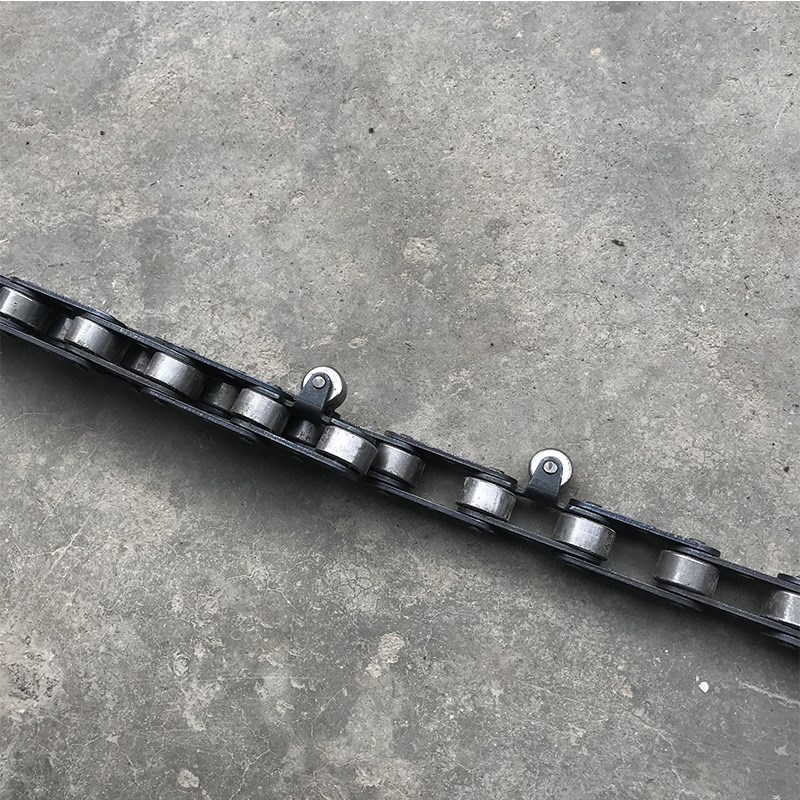 双节距大滚子传动链条 网带线输送机国产c2082中孔弯板链条厂家