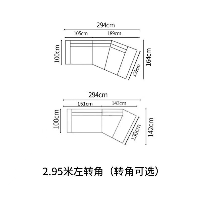 baxter布达佩斯沙发意式极简异形客厅设计师豆腐块奶油风布艺沙发