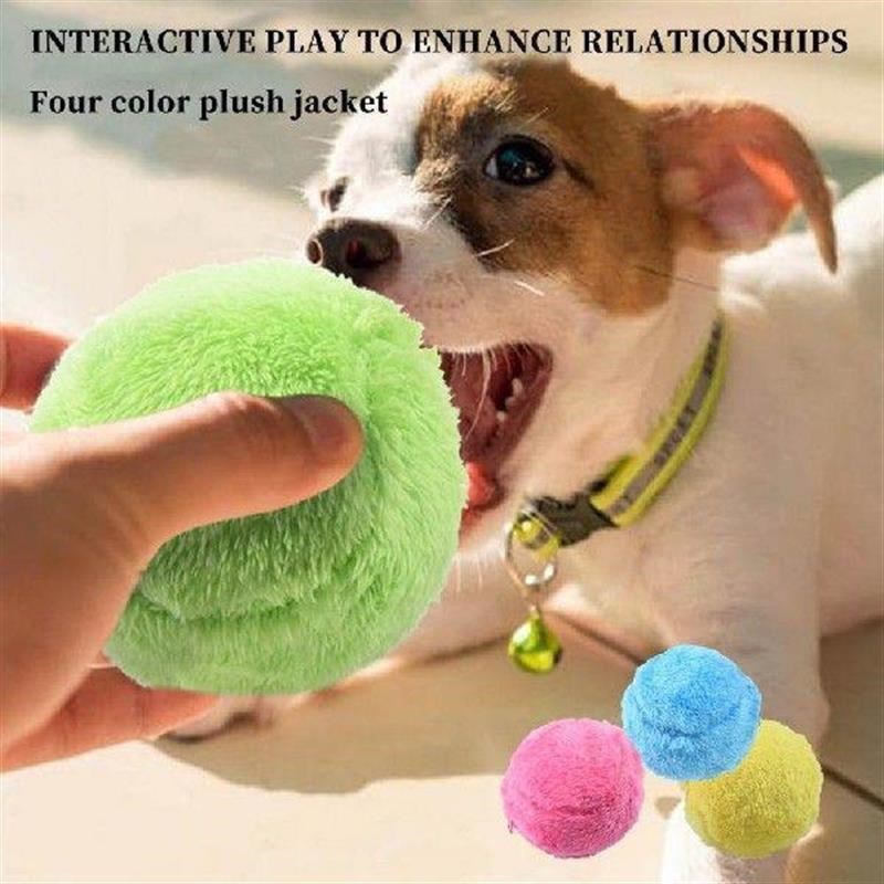 Interactive iDog Toy Ball Active Rolling Ball Pet Ball Plush