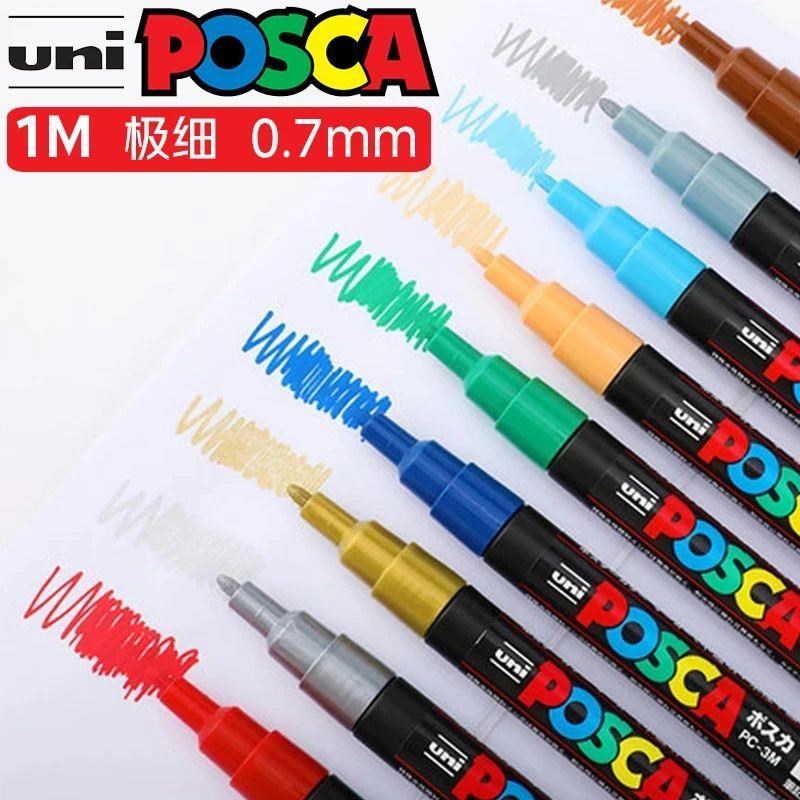 36 Colors gUni Posca PC-1M Paint Marker Pen, 0.7mm Extra Fin