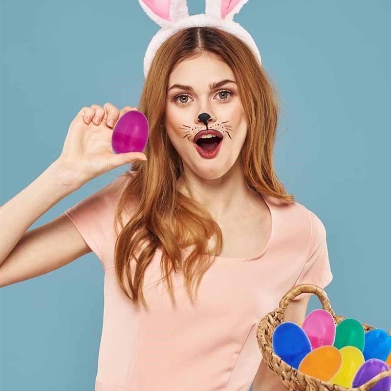500pcsc Easter eggs Fillable Easter decorations Hunting eggs