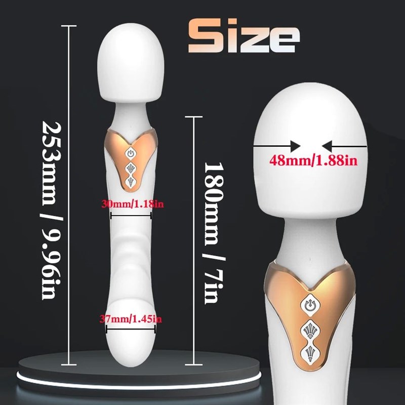 Powerful Vibraltor Dildos  Wand for Women  Modes Clitoris