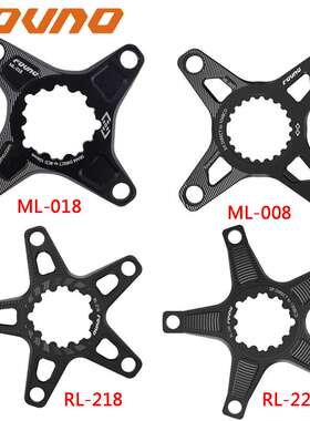 FOVNO盘爪曲柄转接座GXP三钉直装转104/110BCD盘托4爪5爪单盘双盘