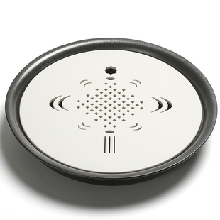 全陶瓷茶盘干泡茶台大小号 圆方形储水茶海功夫茶具托盘简约家用