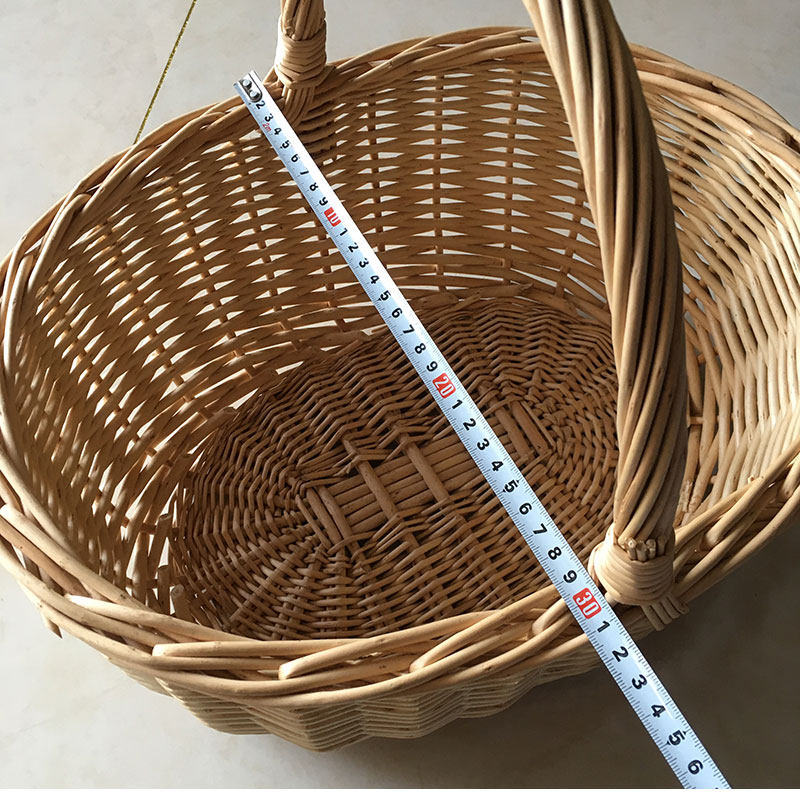 柳编收纳筐提篮水果采摘蓝菜篮子野餐篮礼品篮鸡蛋篮,收纳整理,购物篮,淘宝优惠券,粉丝福利购,淘宝优惠卷