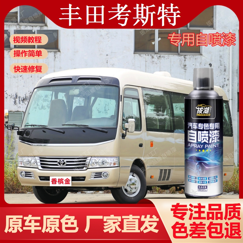 丰田考斯特专车车用手喷漆