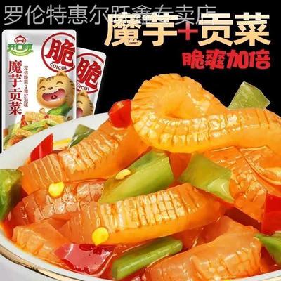 开口爽香辣味魔芋贡菜素食下饭菜好吃优选零食脆爽加倍解馋开胃