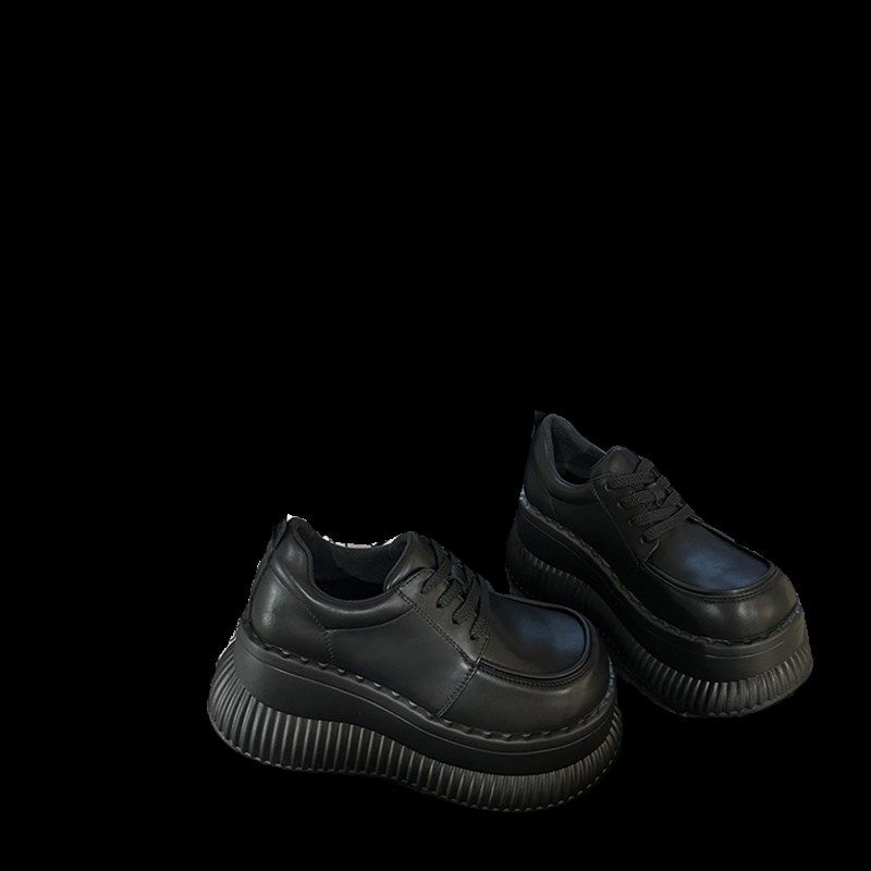 小个子亚文c化增高9厘米日系小皮鞋显瘦显高内增高女鞋超高厚底鞋,女鞋,玛丽珍鞋,淘宝优惠券,粉丝福利购,淘宝优惠卷