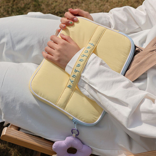 笔记本电脑包适用苹果macbookpro14寸M5内胆包macbookair13华为matebook联想保护套ipad11收纳包高颜值女士款