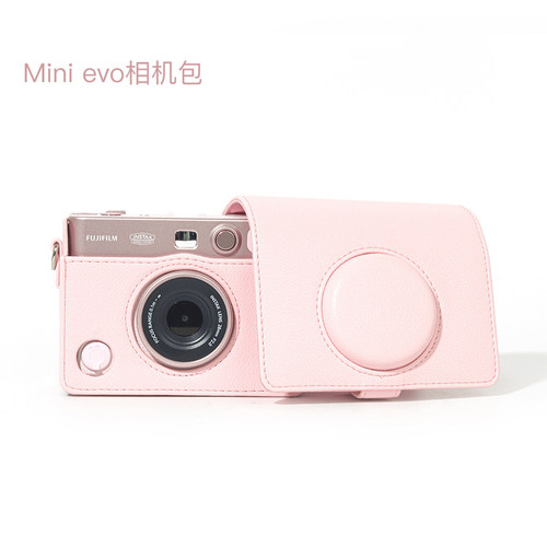 适用拍立得minievo相机包富士mini evo保护套收纳包迷你evo挂绳包wide400配件袋斜挎包男女生2025新款