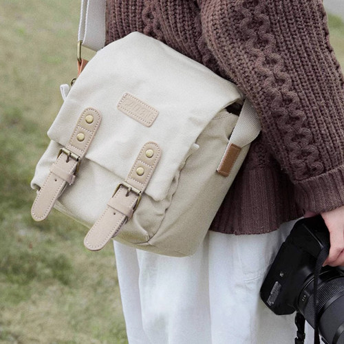 单反相机包收纳斜挎包适用佳能r50富士xt5索尼zve10尼康Z50微单g7x3镜头保护包xs20便携r10单肩包女2025新款