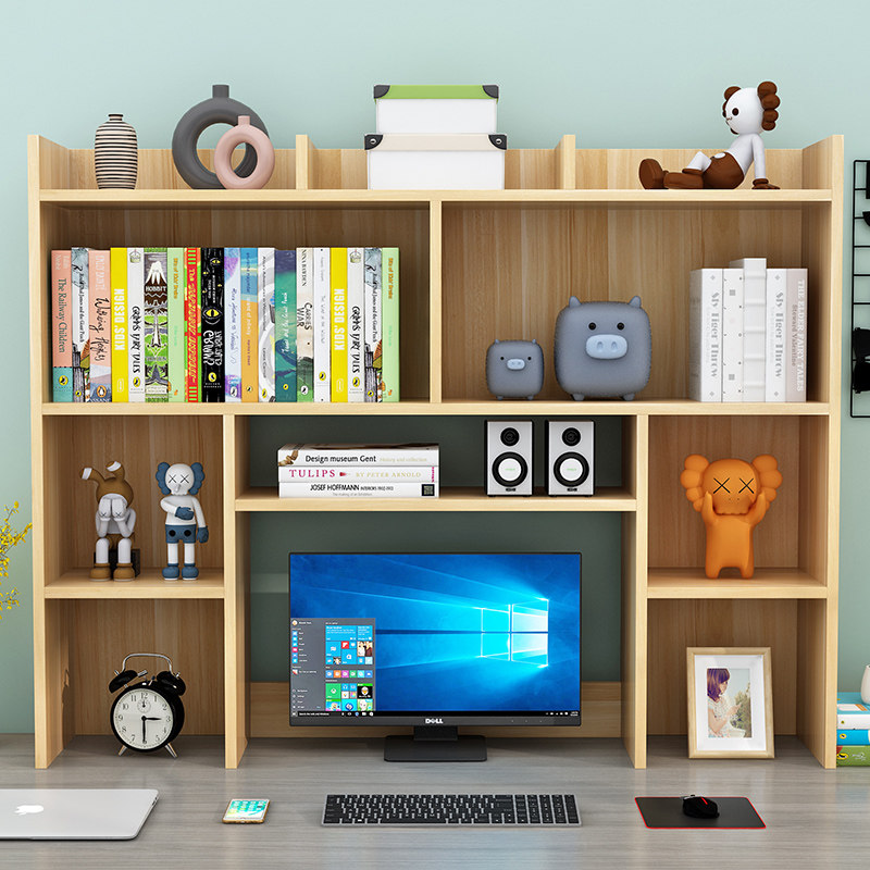 学生用桌面小书架宿舍书柜u现代简约办公收纳架简易桌上书架置物,住宅家具,书架,淘宝优惠券,粉丝福利购,淘宝优惠卷