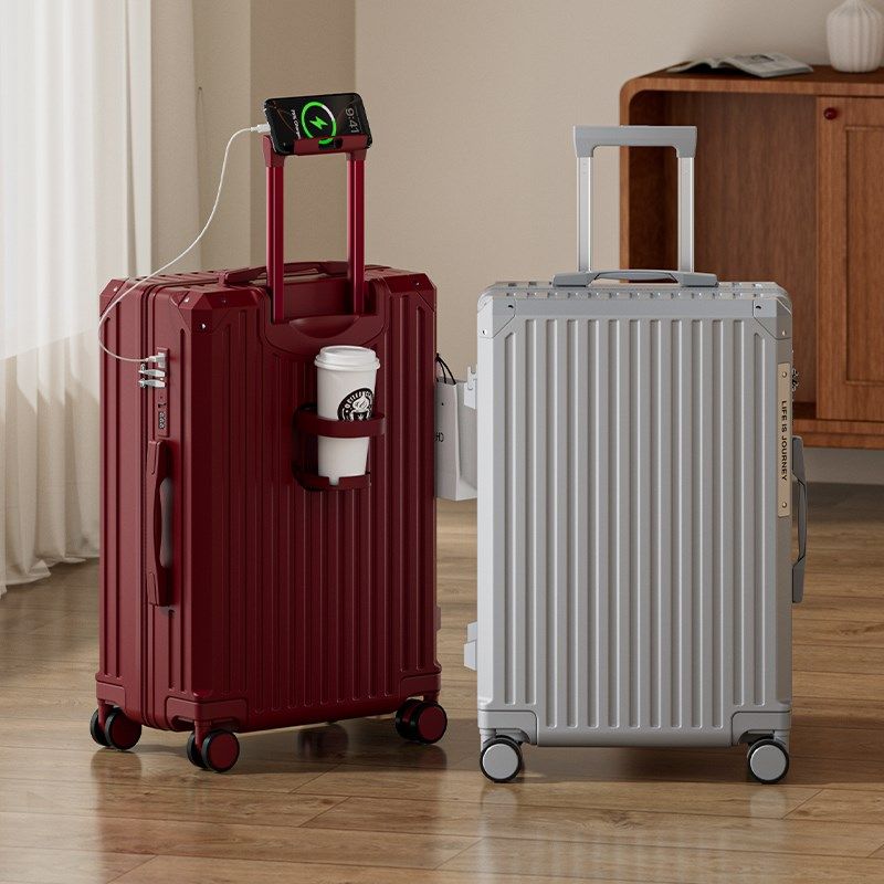 多功能行李箱20寸密码登机箱w学生拉杆箱大容量24寸旅行箱28男女,箱包皮具/热销女包/男包,旅行箱,淘宝优惠券,粉丝福利购,淘宝优惠卷