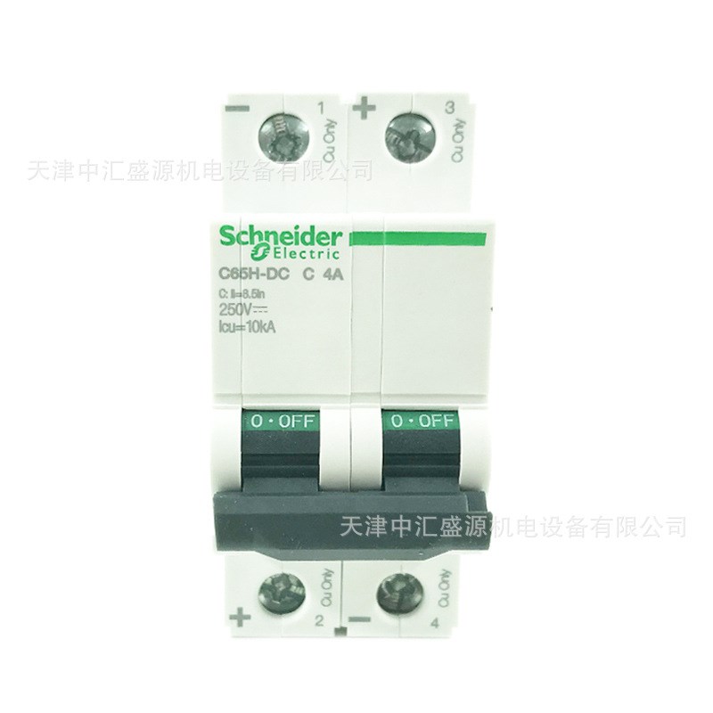 C65H-DC直流断路器A9N22073空气开关C65H-DC 2P C4A漏保