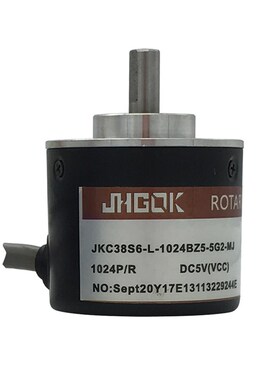 1024脉冲L型-通用编码器JKC38S6-L-1024BZ5-26G2电压5-26V外径38