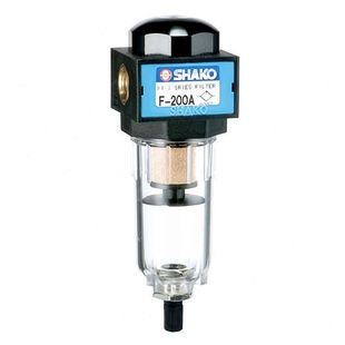 02调压过滤器F200A油雾器AL200A气动压阀 SHAKO台湾新恭FR500A