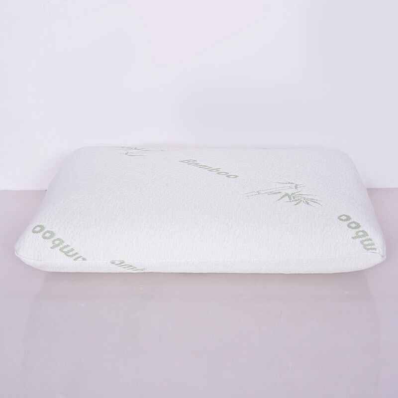 竹纤维成人学生面包养生记忆枕  高密度慢回弹减压枕头 厂家直销