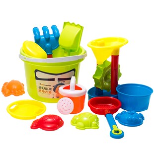 儿童沙滩装男孩女孩宝宝挖沙铲子和桶加厚挖土沙子玩沙工具