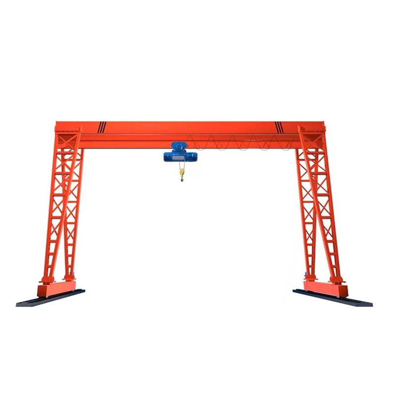 优惠价单梁起重机货物吊运龙门吊10吨门式起重机2吨花架龙门吊