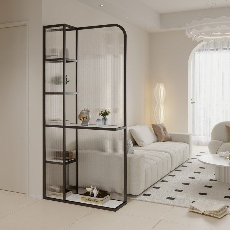 进门客厅玄关柜屏风现代简约y沙发入户对门免打孔玻璃隔断置物架,住宅家具,座屏,淘宝优惠券,粉丝福利购,淘宝优惠卷