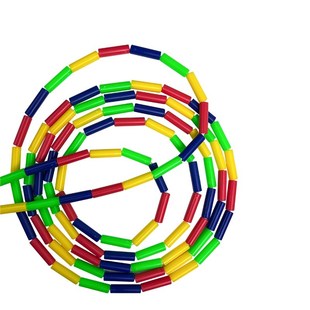 程式跳无c限硬竹节跳绳颜色定制中小学生儿童比赛表演花样珠节跳