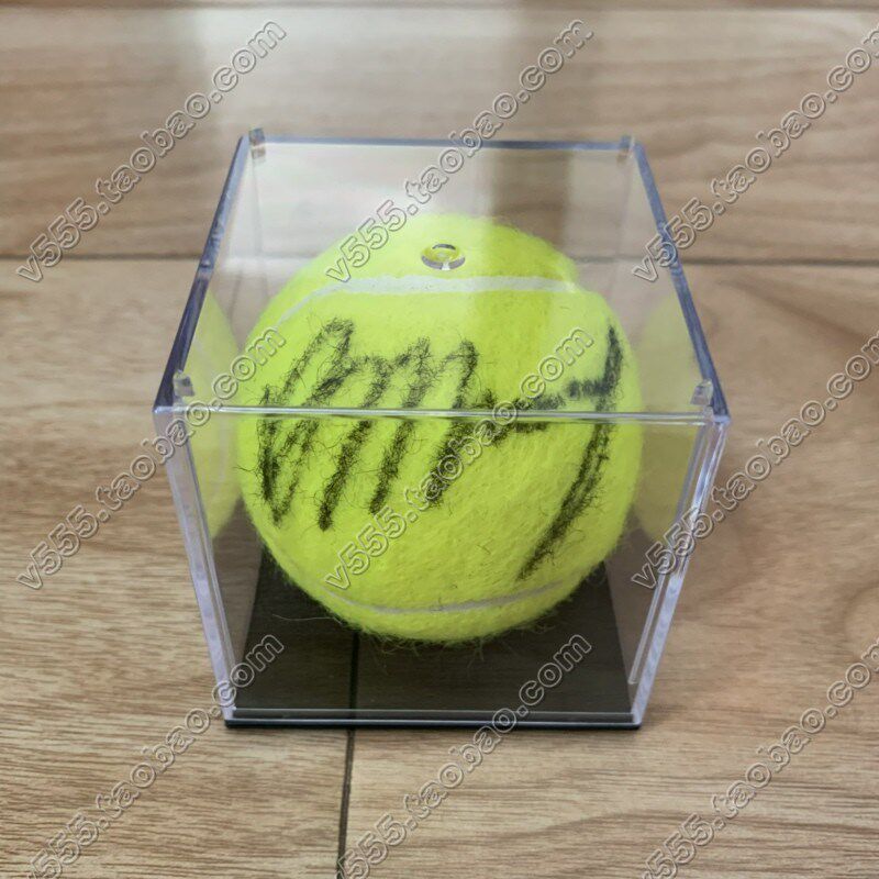 穆雷亲笔签名网球张之臻王欣瑜郑钦D文李娜德约科维奇费德勒纳达