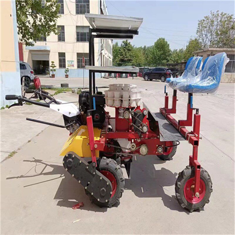 手扶自走蔬菜秧苗移栽机白菜生菜甘蓝辣椒番茄等多W种秧苗移植机