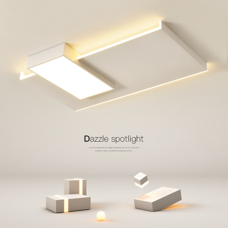 最光创意LED吸顶灯简约现代客厅灯设计师无主灯卧室饭厅书房灯具
