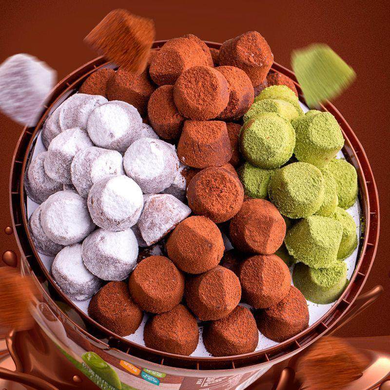 新货抹茶4口味松露巧克力生巧网红空气糖果散装休闲零食400g,咖啡/麦片/冲饮,速溶咖啡,淘宝优惠券,粉丝福利购,淘宝优惠卷